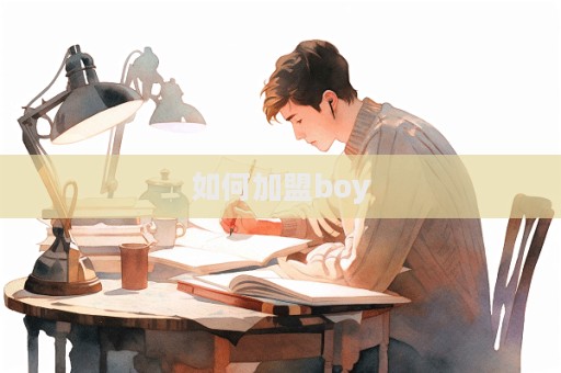 如何加盟boy