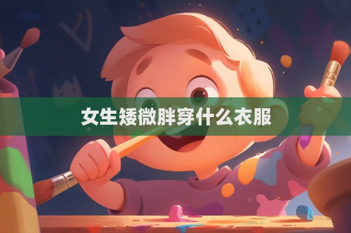 女生矮微胖穿什么衣服