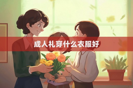 成人禮穿什么衣服好