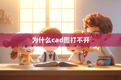 為什么cad圖打不開