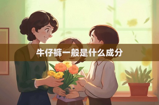 牛仔褲一般是什么成分