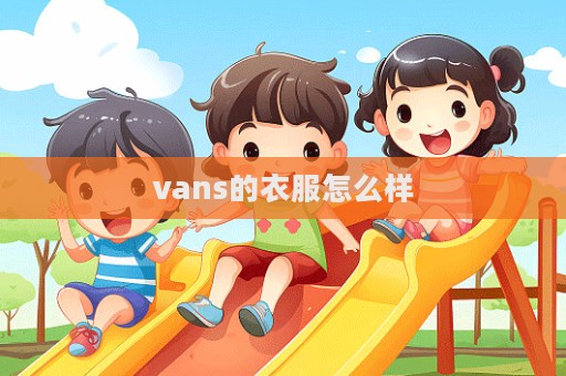 vans的衣服怎么樣  第1張