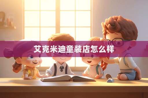 艾克米迪童裝店怎么樣