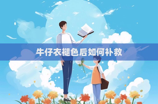 牛仔衣褪色后如何補救