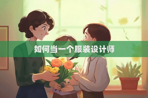 如何當(dāng)一個(gè)服裝設(shè)計(jì)師