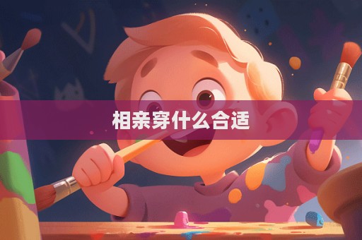 相親穿什么合適