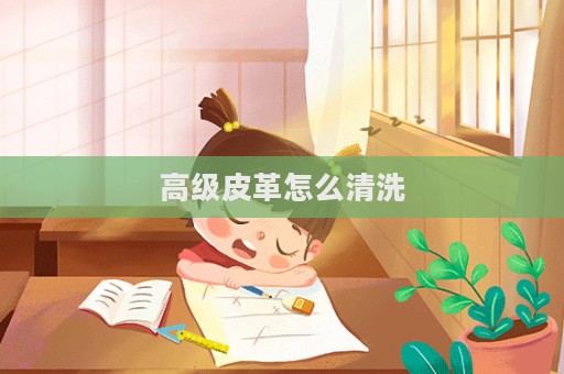 高級皮革怎么清洗