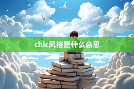 chic風(fēng)格是什么意思  第1張