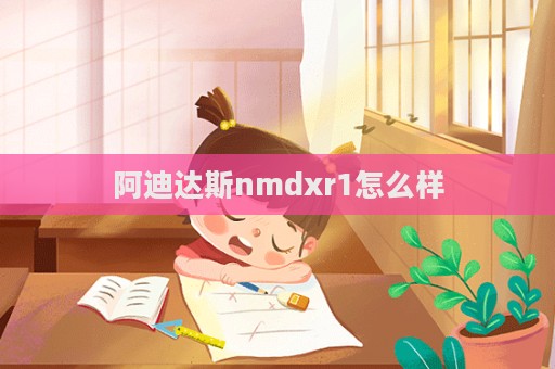 阿迪達斯nmdxr1怎么樣  第1張