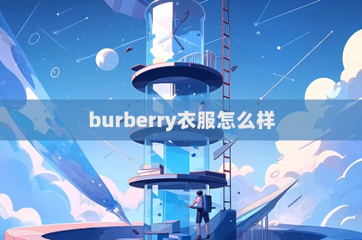 burberry衣服怎么樣  第1張