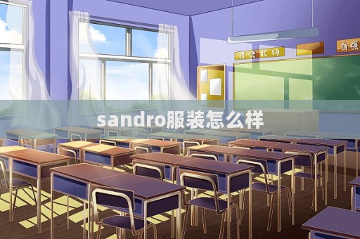 sandro服裝怎么樣  第1張