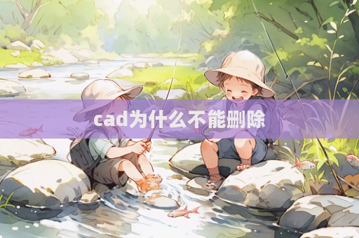 cad為什么不能刪除  第1張