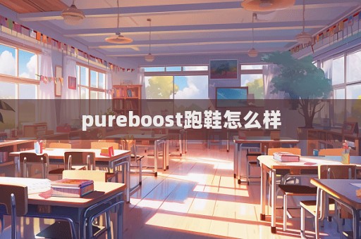 pureboost跑鞋怎么樣  第1張