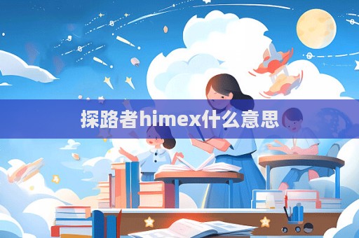 探路者himex什么意思  第1張