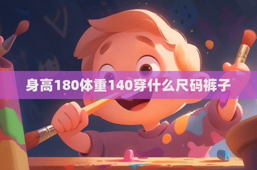 身高180體重140穿什么尺碼褲子