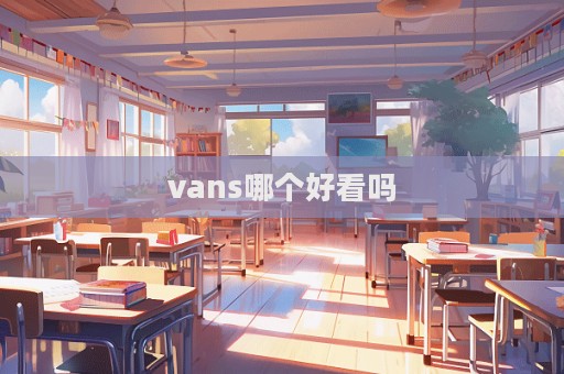 vans哪個好看嗎  第1張