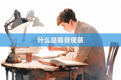 什么是商務便裝  第1張